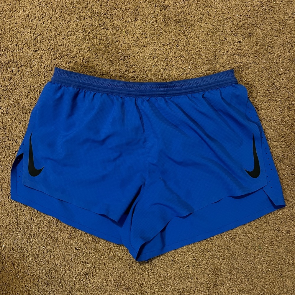 Nike Men’s Blue Medium Aeroswift Running Shorts